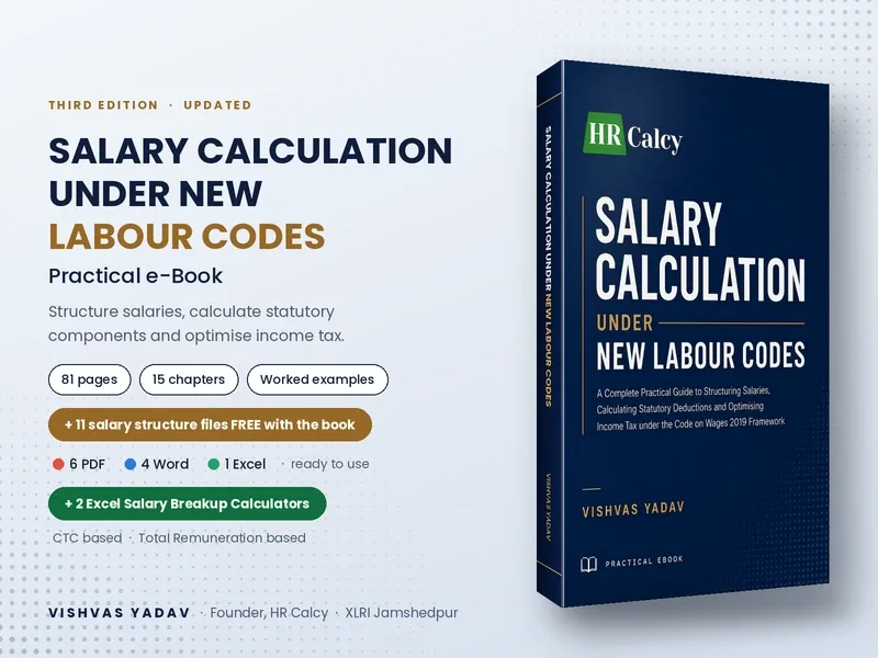Salary Calculation Master Combo | eBook + Excel Calculator — Buy Online | HR Calcy
